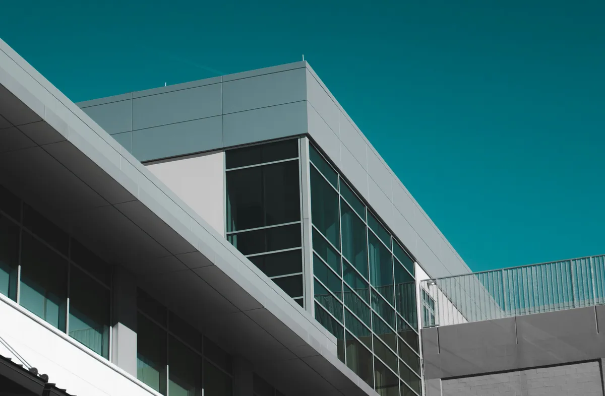 Industrial painting in a Melbourne warehouse