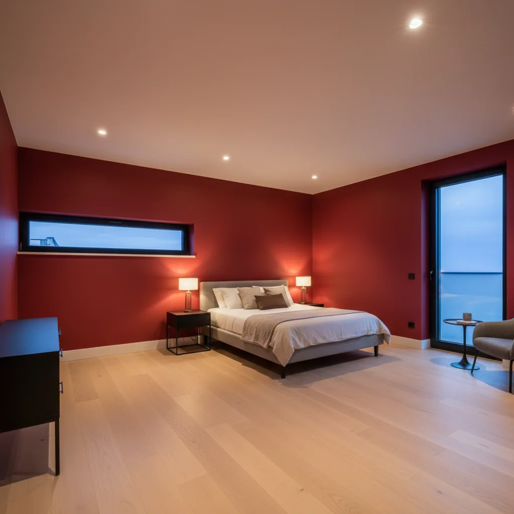 Residential living area repaint by local house painters Footscray Melbourne