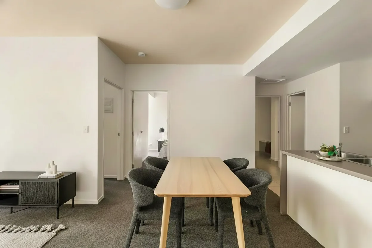 Modern interior repainted by Essendon painters Modernize Solutions